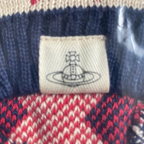 Vivienne Westwood Knitted Beret BEIGE - Picture 2 of 4